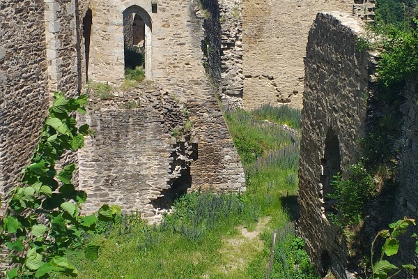 La forteresse de Châlucet, théâtre du prochain Randonnez-vous en Haute-Vienne.