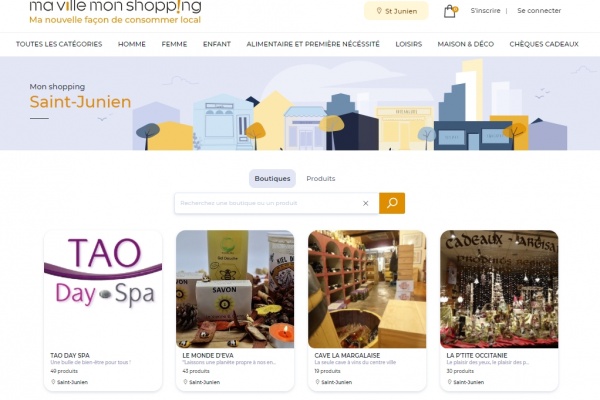 « Ma Ville, Mon shopping » : Saint-Junien offre une vitrine digitale à ses commerces