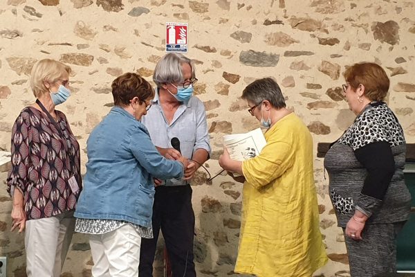 St-Martin de Jussac : le prix Panazö attribué à Régine Rossi-Lagorce