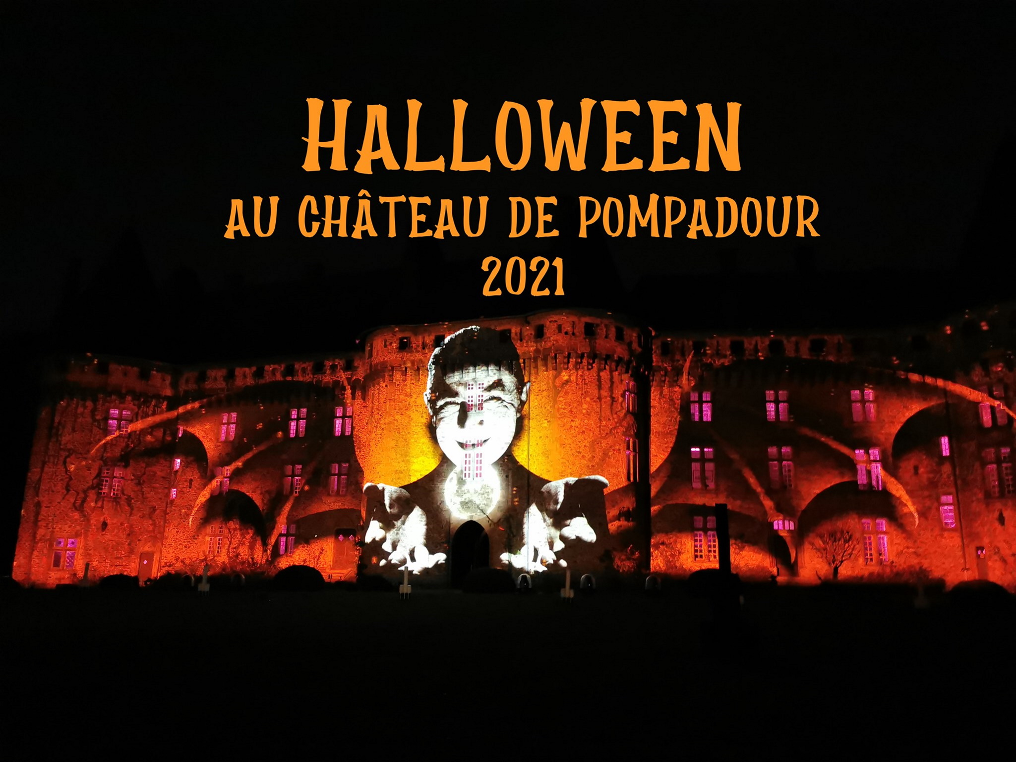 A l’occasion d’Halloween, le château de Pompadour vous ouvre ses portes pour 2 soirées horrifiques