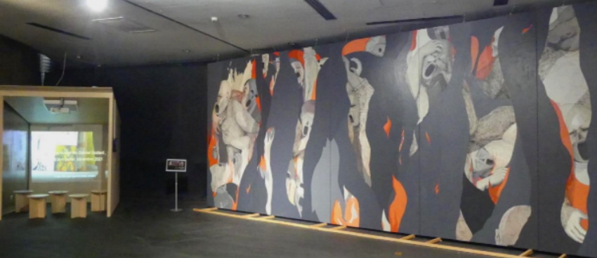 Les oeuvres monumentales de Gabriel Godard sont à découvrir au Centre de la mémoire d’Oradour