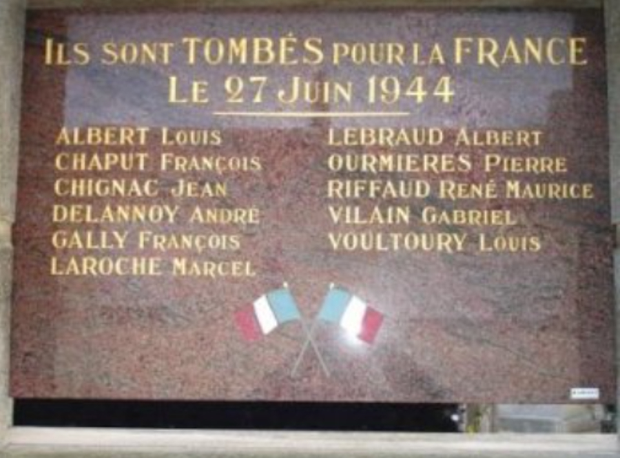 Saint-Victurnien (87) : un recueillement le 27 juin pour ne pas oublier