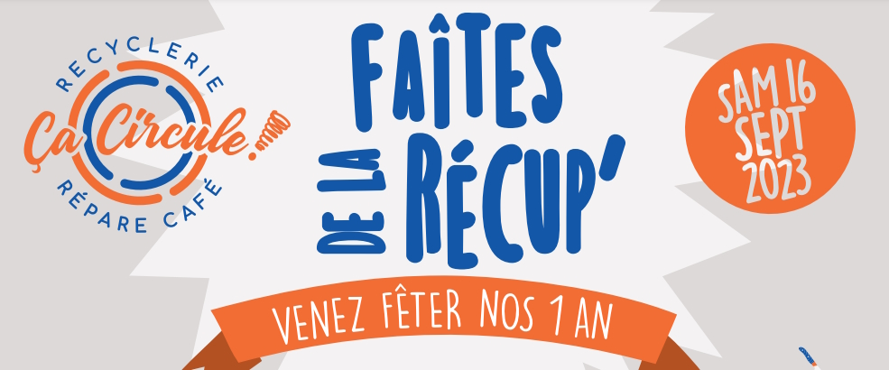 Oradour sur Vayres : la recyclerie ça circule va souffler sa première bougie