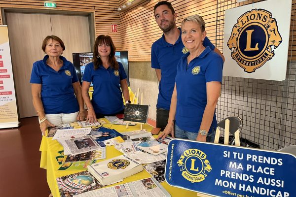L’Invitée du Jour : Isabelle Bonin du Lions Club de Saint-Yrieix la Perche.