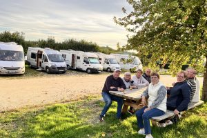 Des camping-cars en road trip en Haute-Vienne