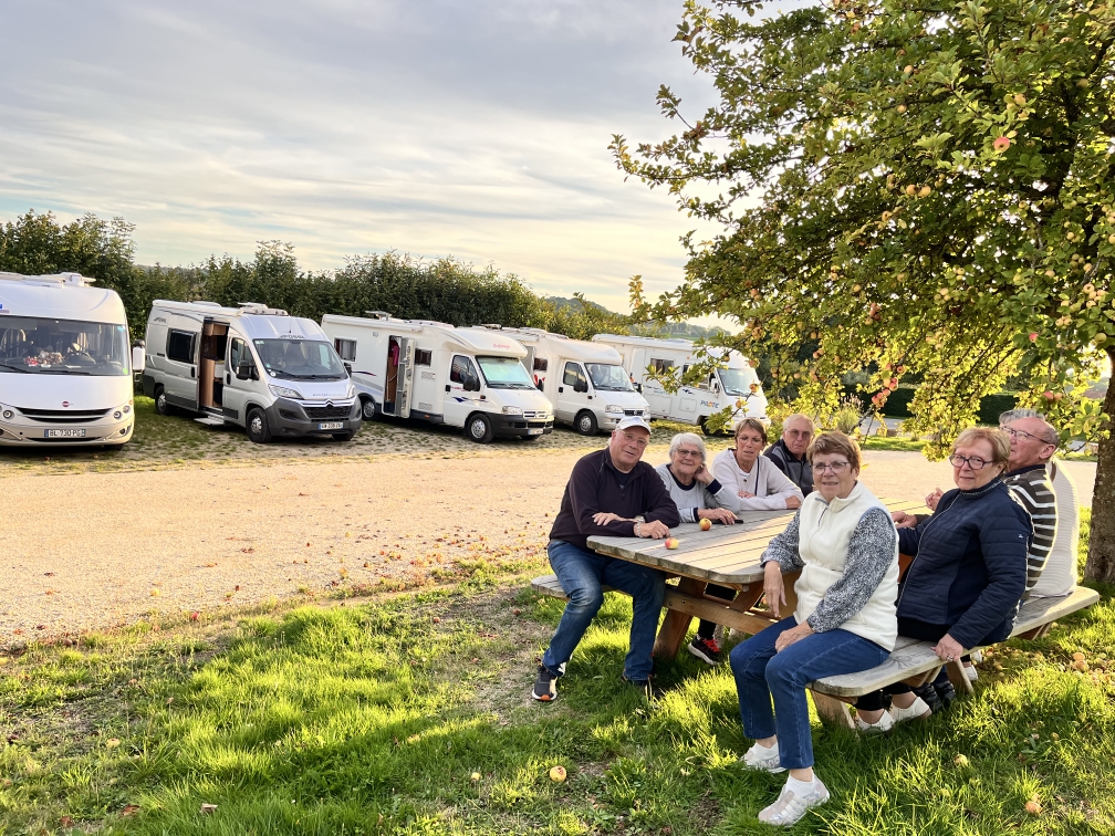Des camping-cars en road trip en Haute-Vienne