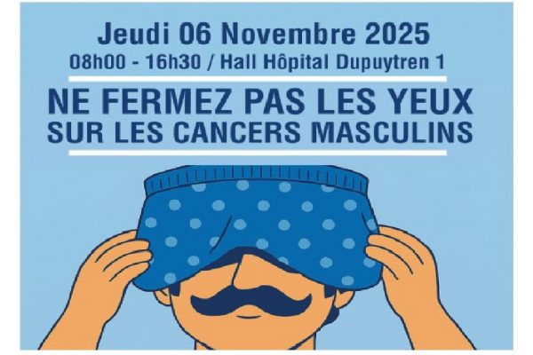 Movember au CHU de Limoges : sexualité et cancer de la prostate