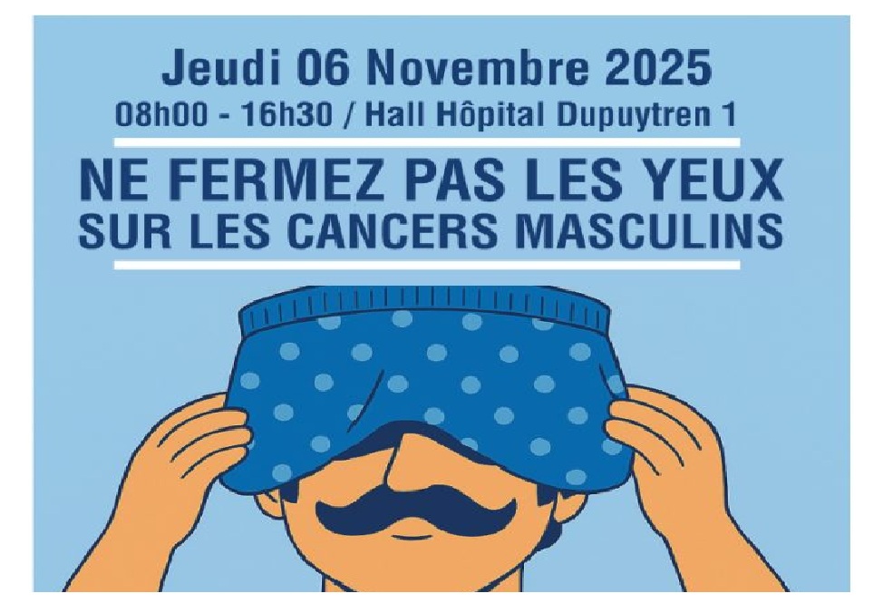 Movember au CHU de Limoges : sexualité et cancer de la prostate
