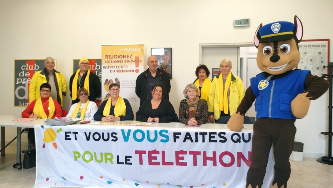 Le Téléthon se prépare en Haute-Vienne