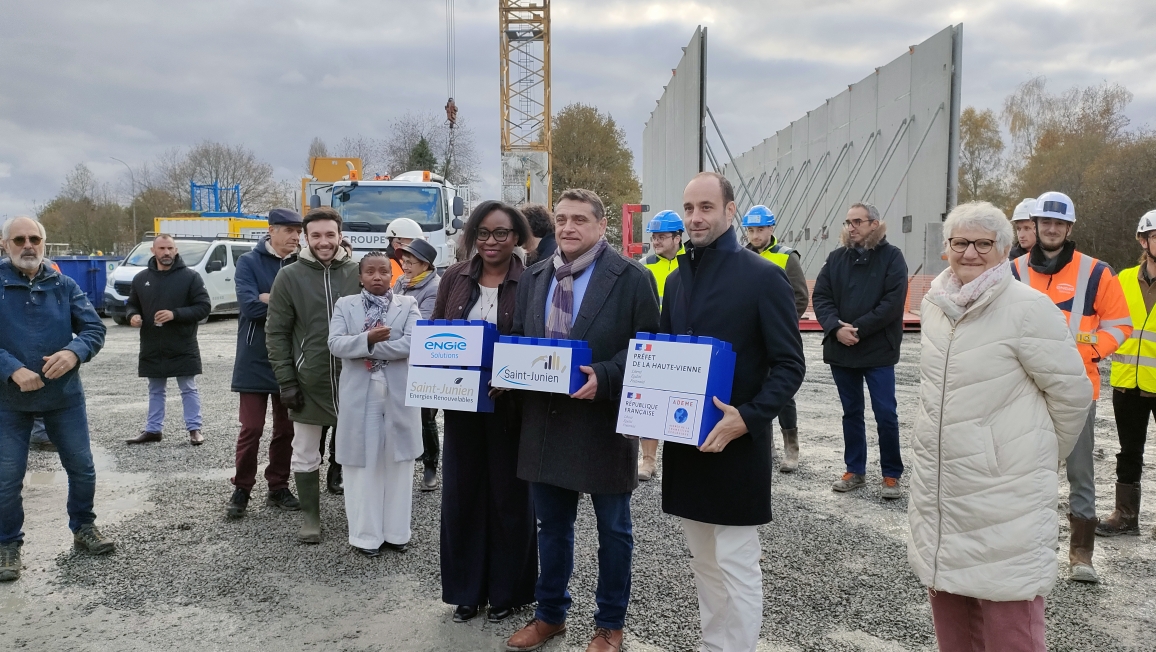 La chaufferie biomasse se prépare à Saint-Junien