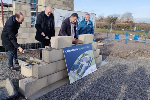 Les travaux du crématorium de Saint-Junien sont lancés