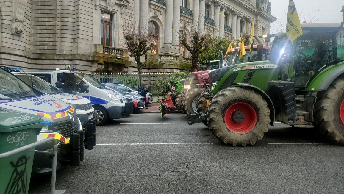 La Coordination Rurale était dans les rues hier