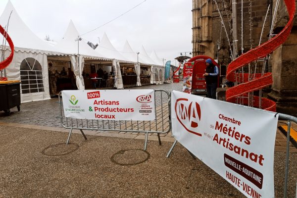 Marché de Noël de Limoges : 100 % artisans et producteurs locaux