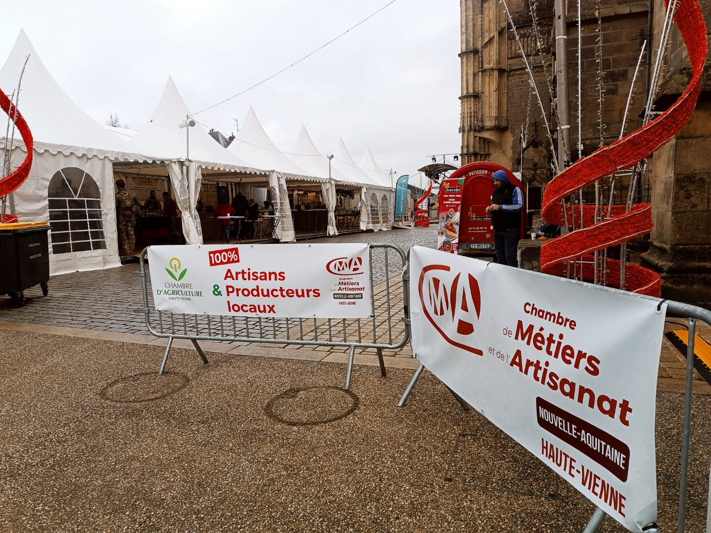 Marché de Noël de Limoges : 100 % artisans et producteurs locaux