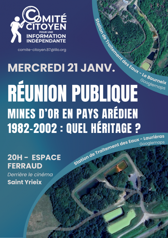 Une réunion publique sur les conséquences des mines d&rsquo;or