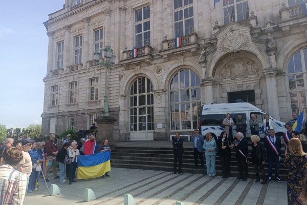 Ukraine : une ambulance solidaire partie de Limoges