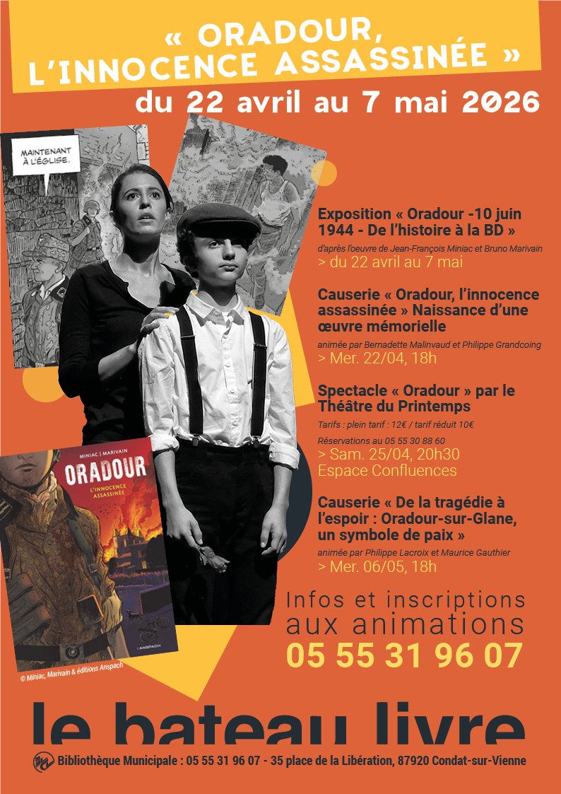 Condat-sur-Vienne se penche sur Oradour-sur-Glane