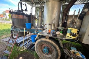 Le retour du distillateur ambulant à Saint-Yrieix-la-Perche