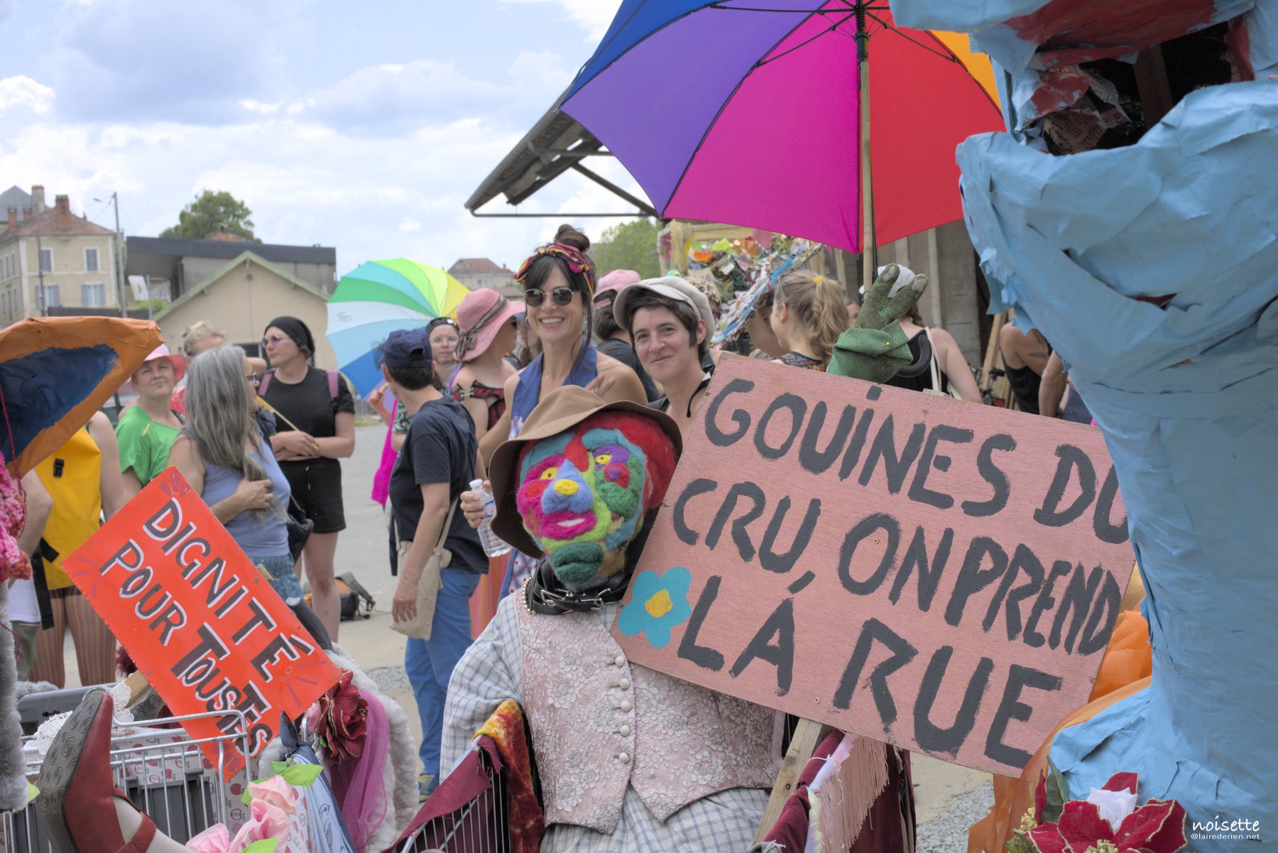 Marche des fiertés rurales à Marval ce 6 juin
