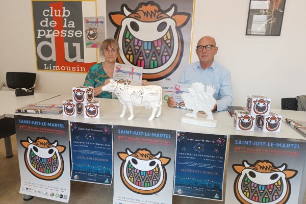 Saint-Just-le-Martel : le Salon de la caricature fête sa 45e édition 