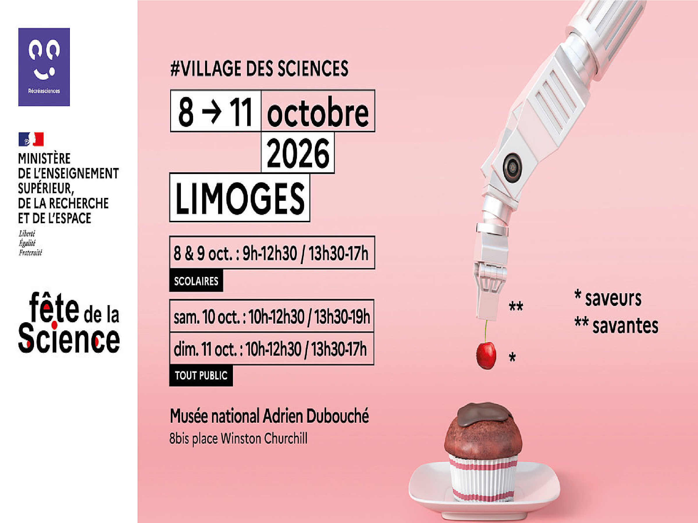 Fête de la Science 2026 : les sciences passent à table !